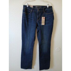 Levis Demi Curve Classic Straight Denim Blue Jeans Womens 15/32 San Francisco